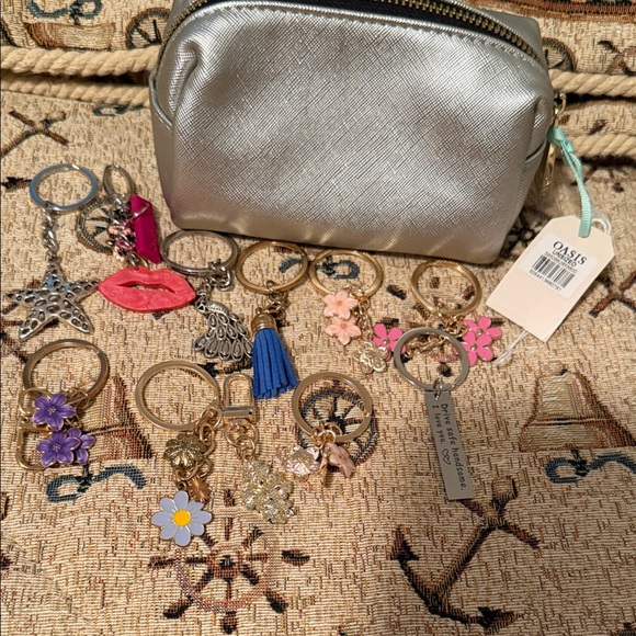 Silver Women's Accessory Pouch - Picture 1 of 1